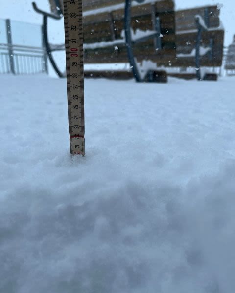 Powder Alarm in the Alps The Day Before Summer