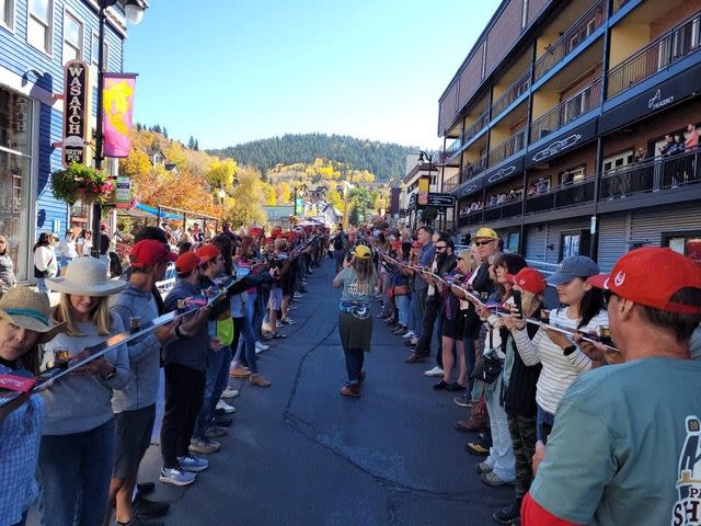 Park City Aims for New Shot Ski World Record