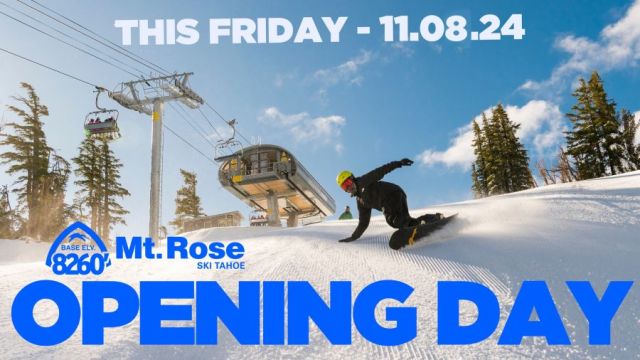 Ski Season Starting In California and Utah This Weekend