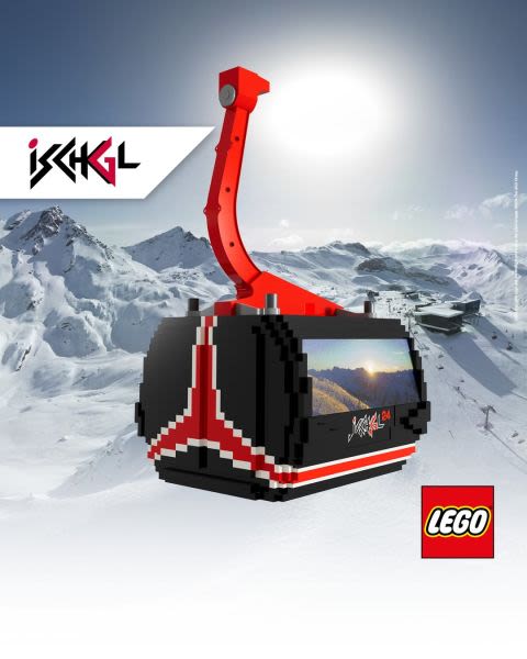 Ischgl Building World-Record LEGO Gondola