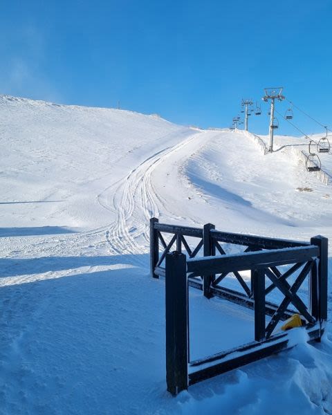 Scottish Centres Re-Open Slopes With Snow from Storm Éowyn