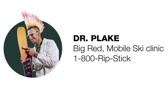 Dr Plake Offers Skier Sick Note