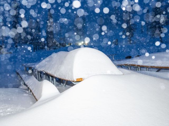 Huge Snowfalls in California