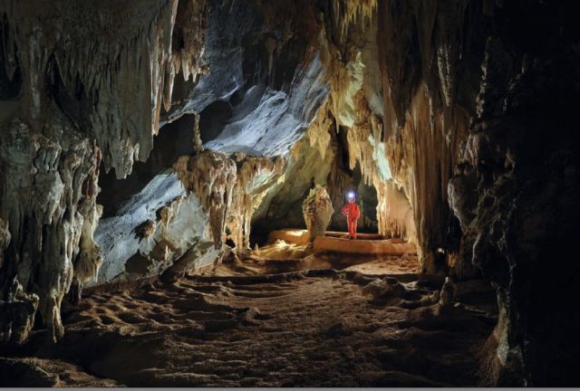 Caving Under Morzine's Snowy Mountains