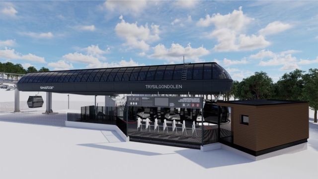 New Norwegian Gondola at Trysil