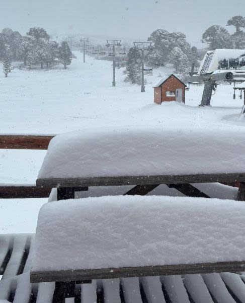 Huge Snowfall in the Andes
