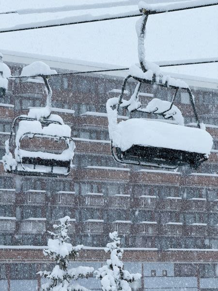Heavy Snowfall in the Alps