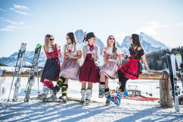 Dirndl Day In Val Gardena