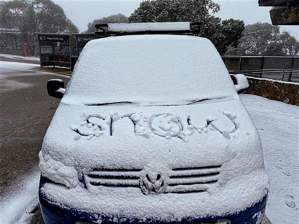 First Rider On Australian Snow For 2026