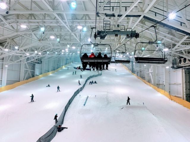Only North American Indoor Snow Centre Closed by Football World Cup Matches