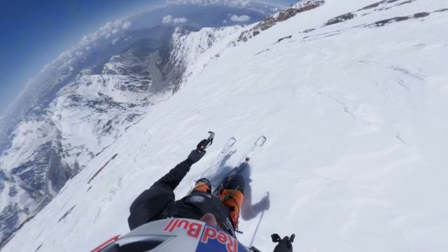 K2 Skier Conquers Another 8,000m+ Himalayan Peak With 4,000m+ Vert Ski Descent