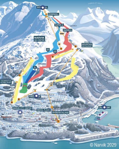 €53m Upgrades at Norway's Northerly Narvik To Be Completed in 2027 Ahead of World Champs 