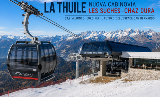Major New Lift To Improve Italian-French Ski Region This Winter