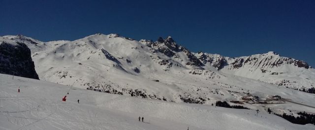 Les Menuires Snow Reports - March 2017