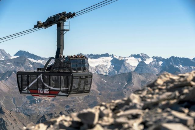 Tignes opens the world’s largest and highest open-top aerial cable car