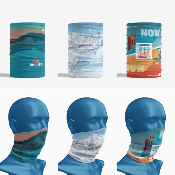 Val Thorens launch integral scarf/mask for winter 2020/21