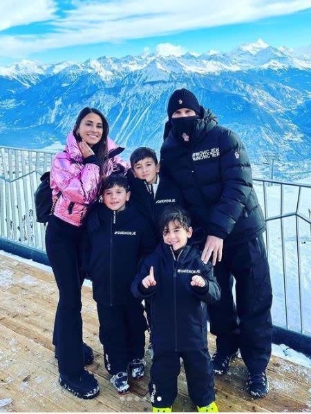 Coup for Crans Montana as Swiss resort hosts Leo Messi’s family ski holiday