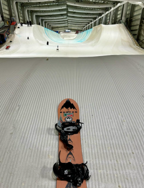 New Indoor Superpipe in China tested by foreigners for first time