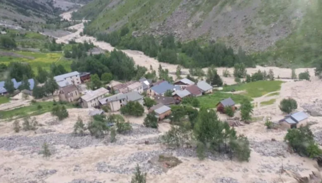 Village near Les 2 Alpes suffers worst flood for 10,000 years