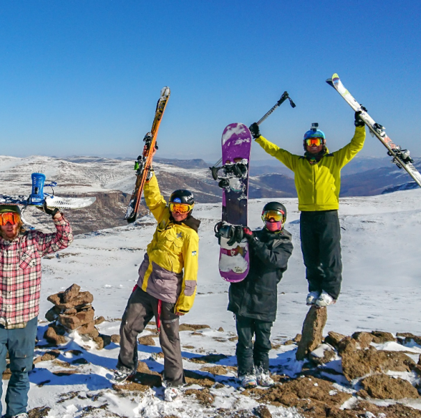 Snow in South Africa