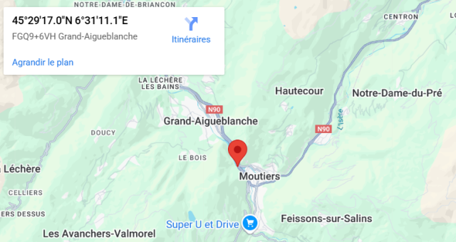 Landslide blocks Tarentaise valley creating 16 mile traffic jam