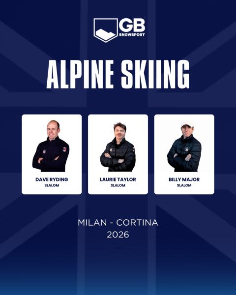 British Ski & Snowboard Team confirmed for Milan-Cortina Winter Olympics