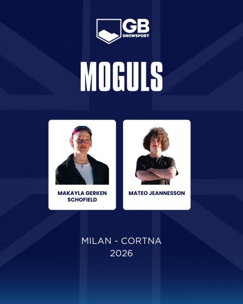 British Ski & Snowboard Team confirmed for Milan-Cortina Winter Olympics