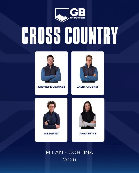 British Ski & Snowboard Team confirmed for Milan-Cortina Winter Olympics