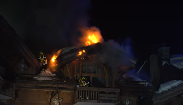 Major Fire at Five-Star Hotel in Courchevel