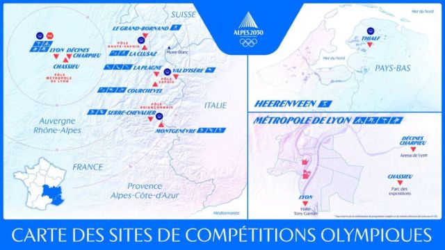 France 2030 Winter Olympics Venues Confirmed