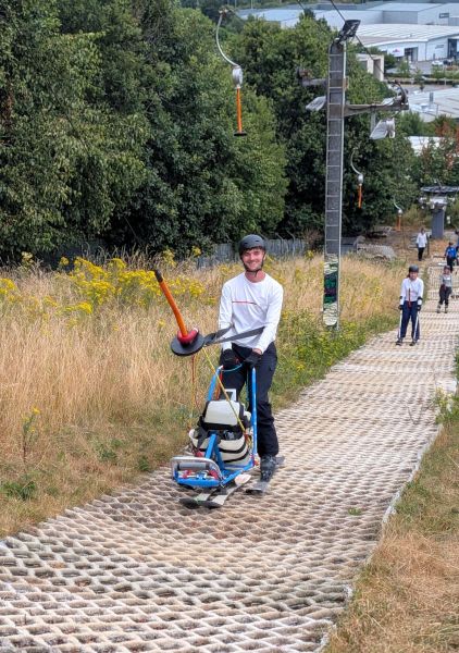 Adaptive skiing sessions launched at Plymouth Snowsports Centre