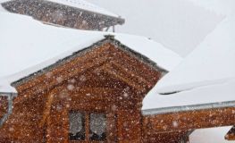 Snow Falling in the The Alps Again