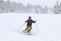 Snowy Opening Day in New England