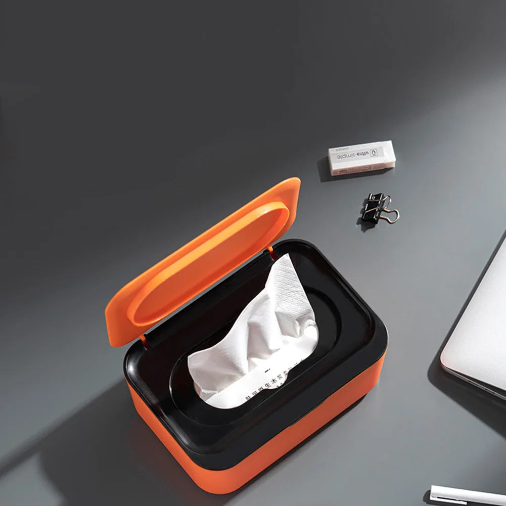 Tissue Box with Lid Wet Tissue Holder Paper
