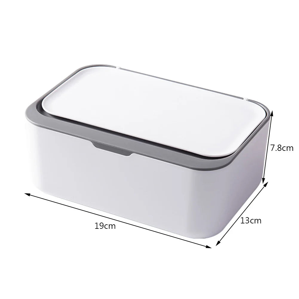 Tissue Box with Lid Wet Tissue Holder Paper