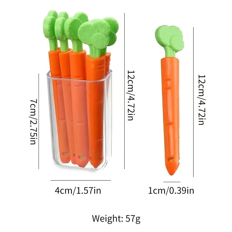 5 carrot milk powder sealing clips