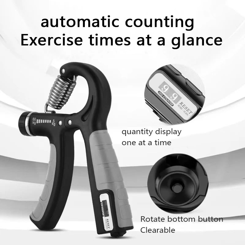 Hand Grip Gripper 5 To 60kg Adjustable Heavy Duty