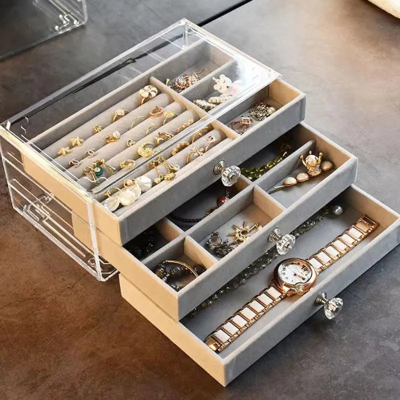 Jewelry Box Portable Soft