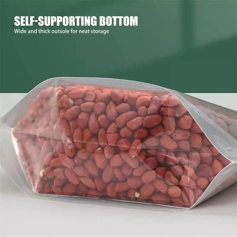 1 Pcs Sealed Storage Bags, , Transparent Grain Storage Bags