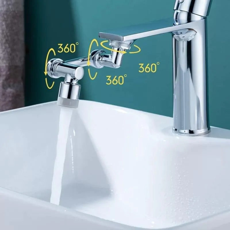 1080° Rotating Tap Spray Head Tap Extension for Kitchen Bathroom Tap Attachment