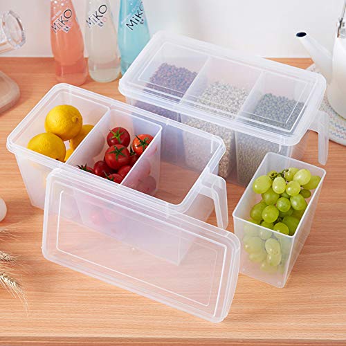 3 Section Food Box