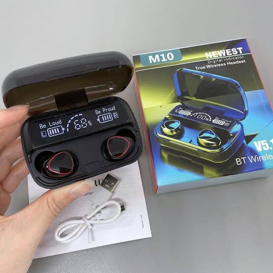 M10 bluetooth earbuds
