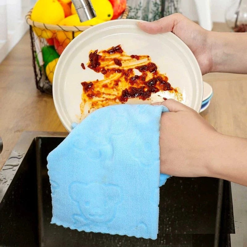 4Pcs Cleaning Towel Set