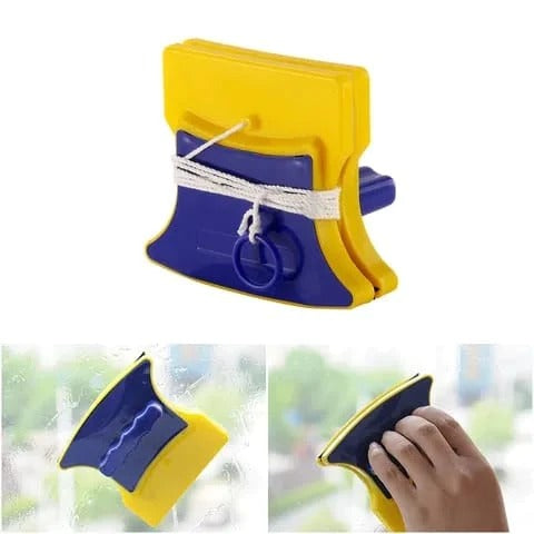 Window Wiper Glass Cleaner Double Side Magnetic