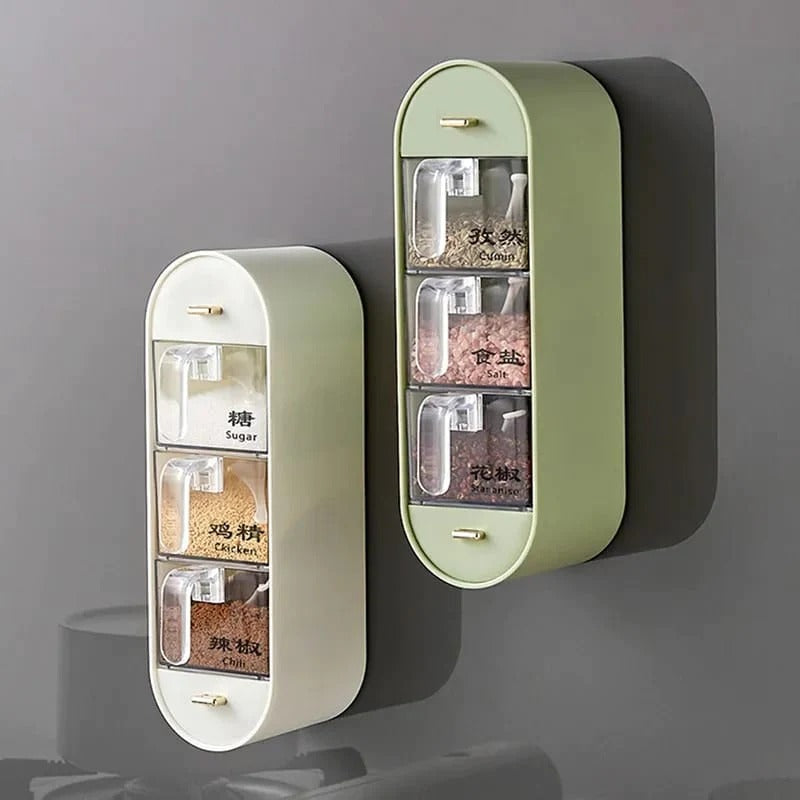 5 Grid Seasoning Storage Rack