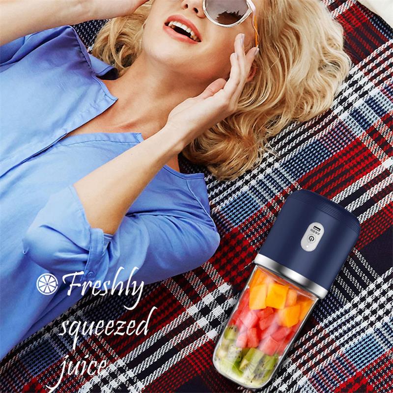 6 Blades Portable Juicer Small Electric Juicer
