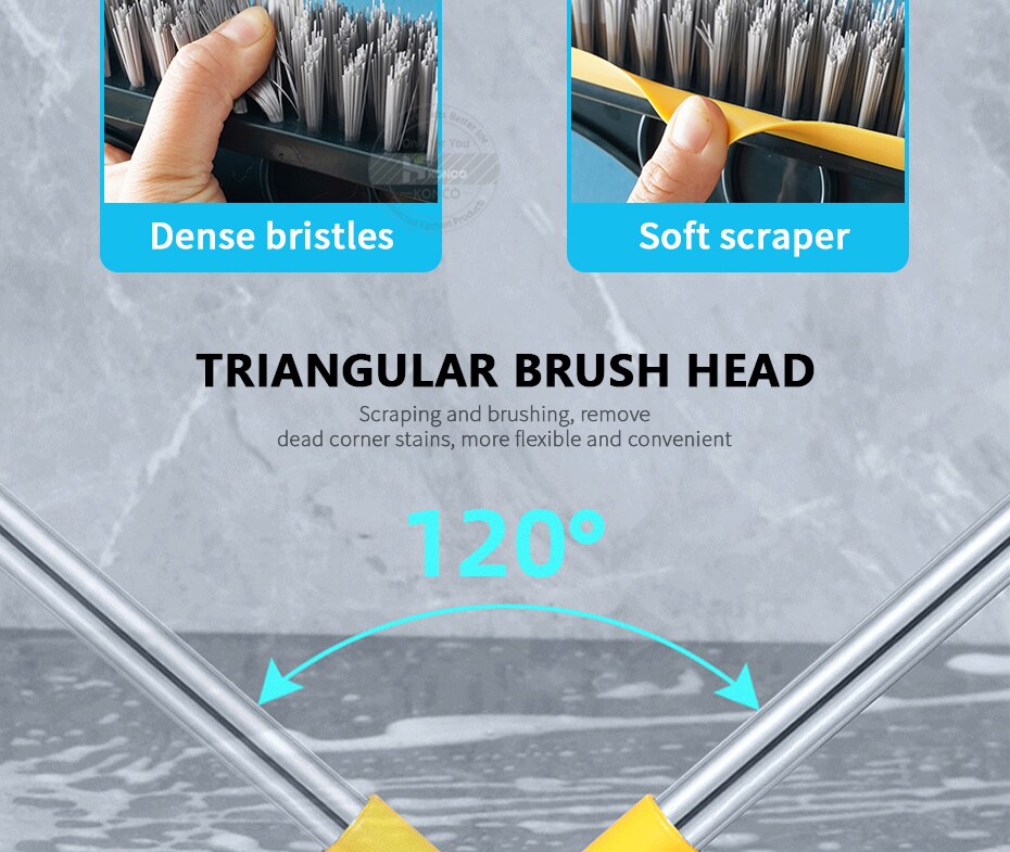 Floor Scrub Brush 2 In 1 Cleaning