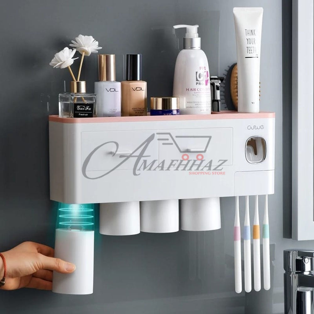Wall Mount Bathroom Tooth brush Holder