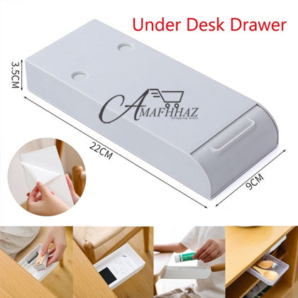 Under Desk Drawer Self-Adhesive