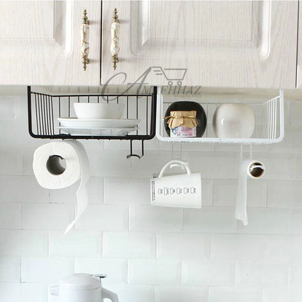 Under Shelf Storage Cabinet Basket